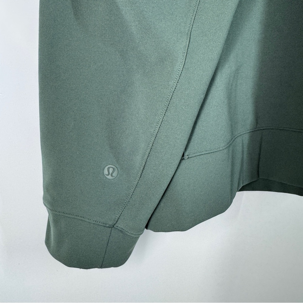 Lululemon Men Sojourn Jacket Green Performance Zip Jacket XXL Travel Athleisure - Picture 5 of 12